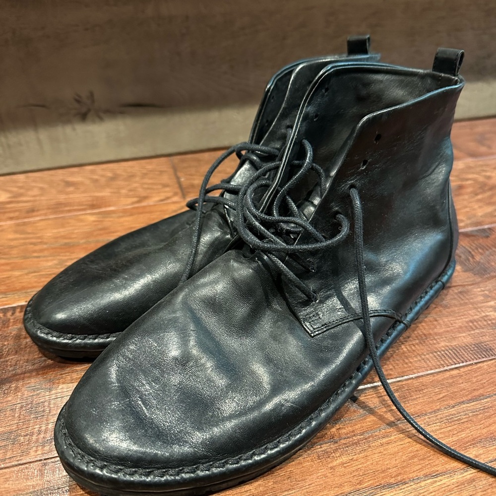 Marsell Black Leather Shoes